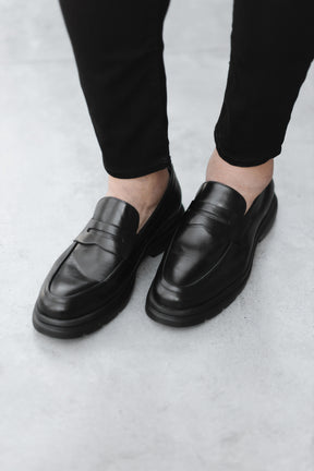 Mocassim Tratorado Black