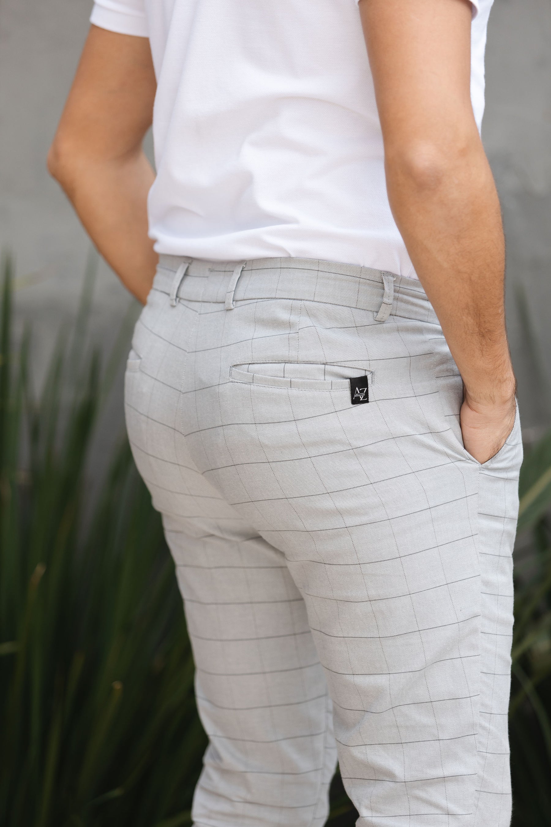 Calça Alfaiataria Xadrez Coleção AZ