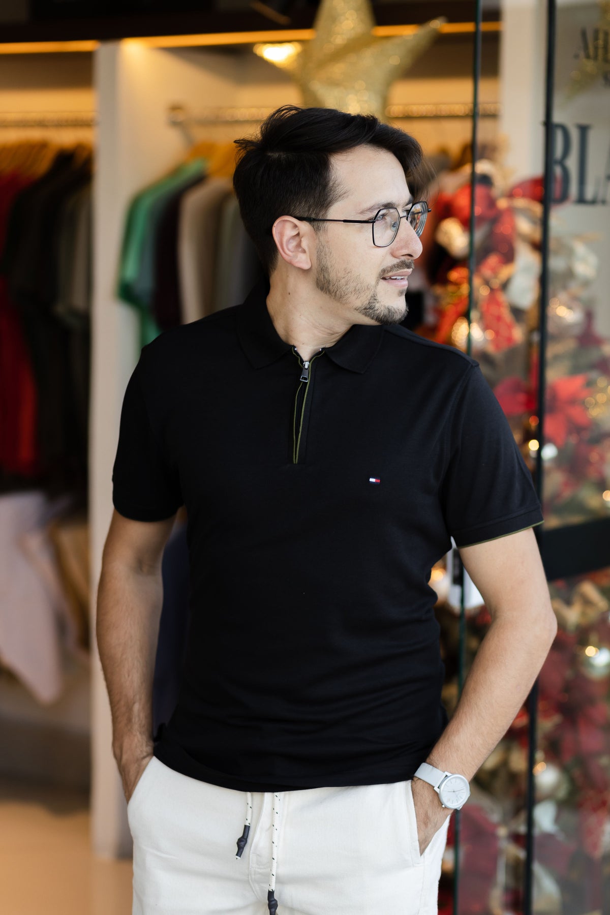 Polo Tommy Hilfiger Zíper