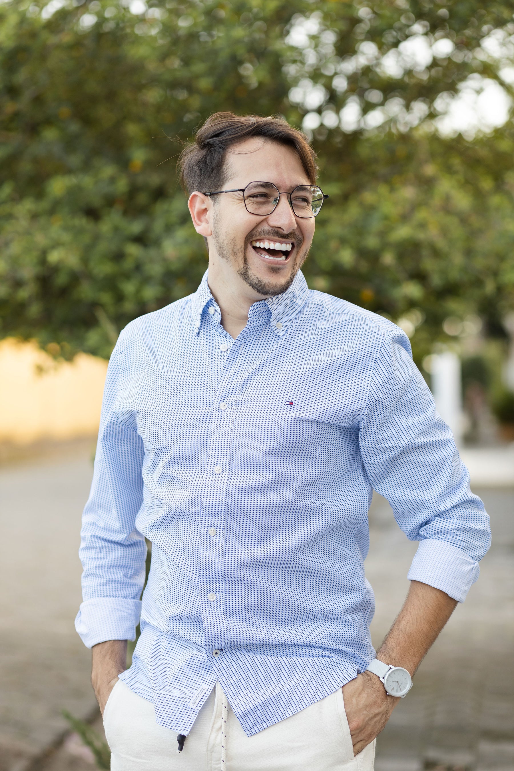 Camisa Social Tommy Hilfiger Natural Soft Flex