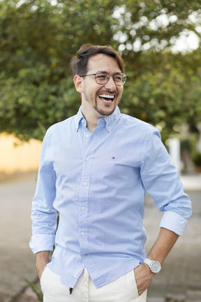 Camisa Social Tommy Hilfiger Natural Soft Flex