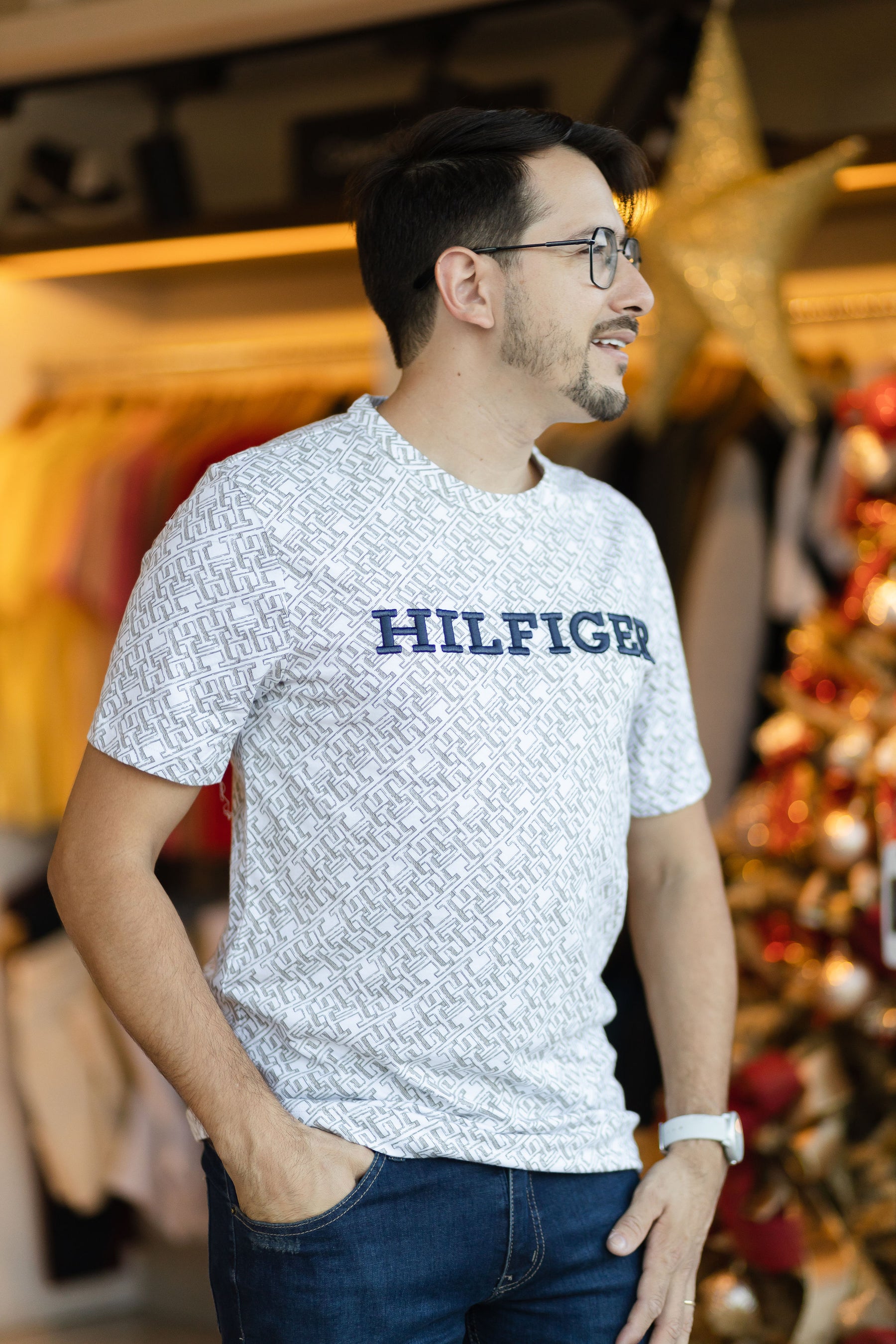 Camiseta Tommy Hilfiger Monogram