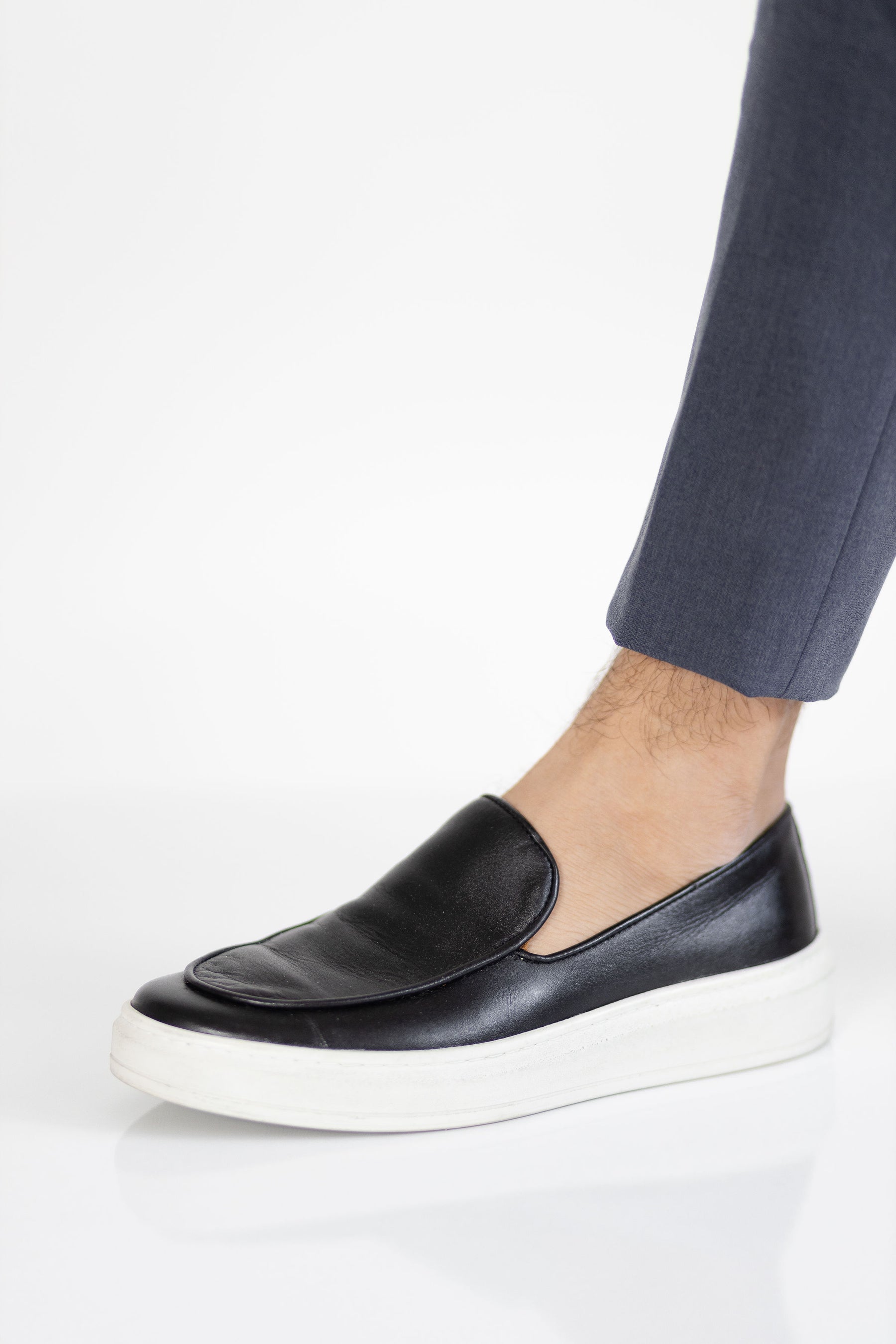 Sapato Loafer Moccasin Preto